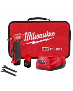 Milwaukee M12 Fuel 1/4" Right Angle Die Grinder Kit 2485-22