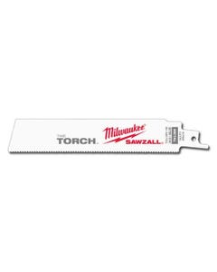 Milwaukee 6" Sawzall Blades 10 TPI Torch (25 Pack) 48-00-8712
