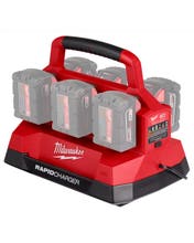 Milwaukee M18 PACKOUT Six Bay Rapid Charger 48-59-1809