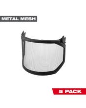 Milwaukee 5pk Mesh Shield Replacement (Helmet & Hard Hat Mount) 48-73-1432
