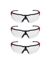 Milwaukee Clear Anti-Scratch Safety Glasses (3 Pack) 48-73-2052