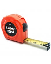 Lufkin 25' x 1" Hi-Viz Orange Yellow Clad Tape Measure L625N