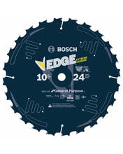 Bosch 10 In. 24 Tooth Edge Circular Saw Blade for Fast Cuts DCB1024