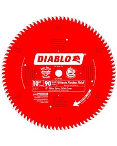 Freud Diablo 10" 90 Tooth Ultimate Flawless Finish Circular Saw Blade D1090X
