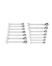 Gearwrench 14 Pc. 90-Tooth 12 Point SAE Reversible Ratcheting Wrench Set 86660