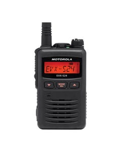 Motorola EVX-S24 Series Two-Way 256 UHF Channel Portable Radio (Black) EVX-S24-UB