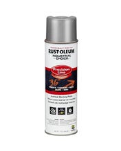 Rust-Oleum M1600 System Solvent Based Precision Line Marking Paint Silver 239007