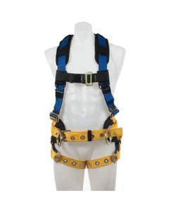 Werner BaseWear Construction Harness w/ Tongue Buckle Legs H43210